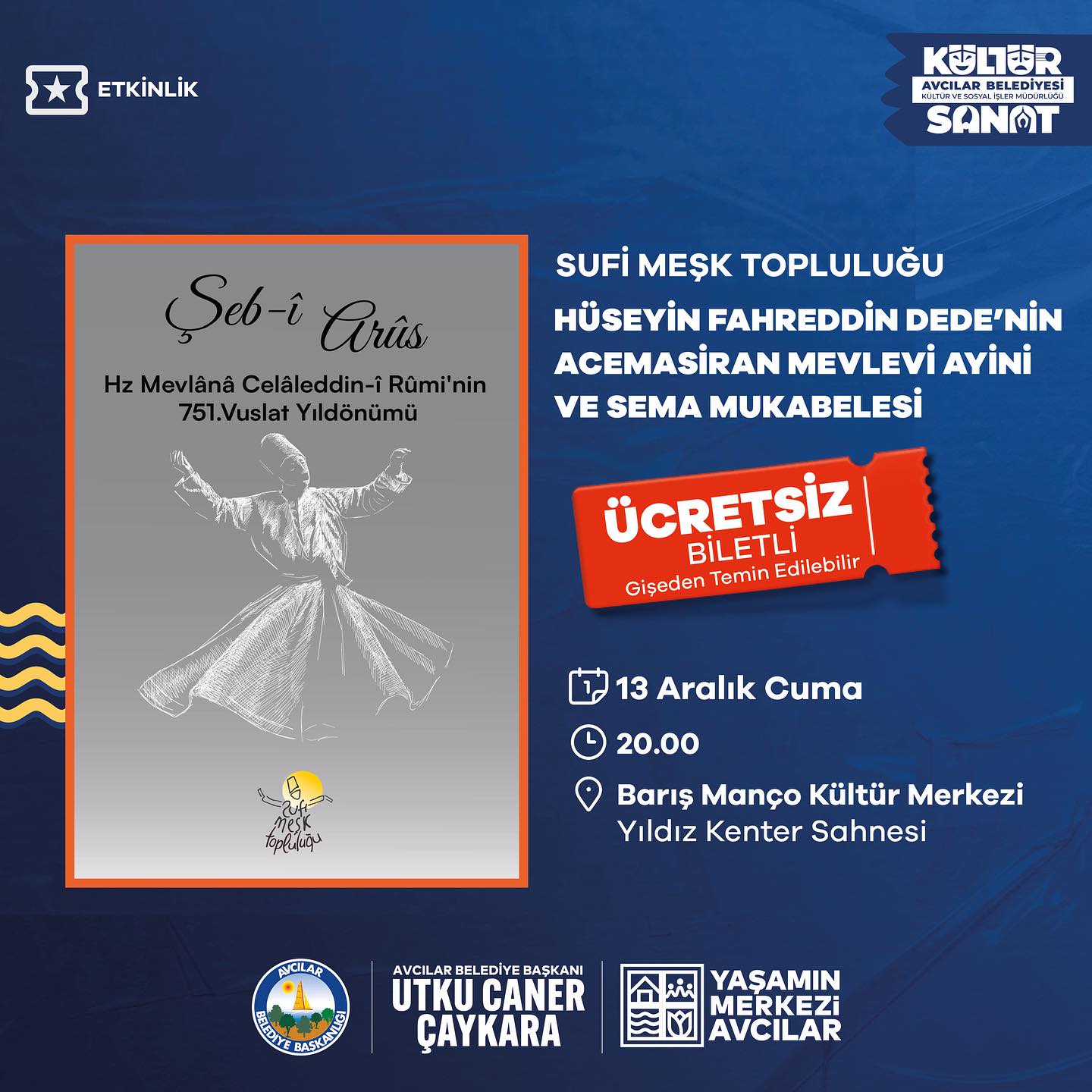 Şeb-i Arus - 13. Dezember 2024